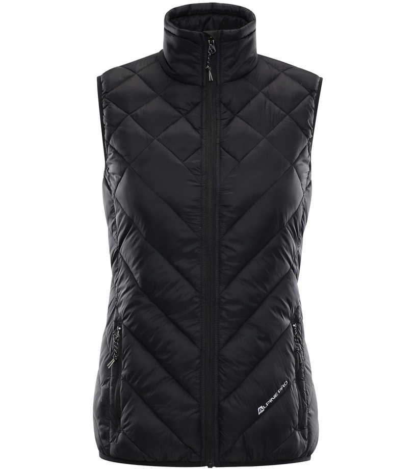 ALPINE PRO QUANNA Dámská vesta LVEM045990 černá XXL
