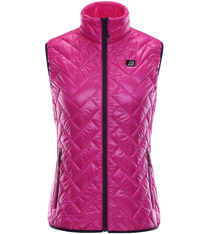 ALPINE PRO LUSSIERA 2 Dámská vesta LVEK034411 fuchsiová M