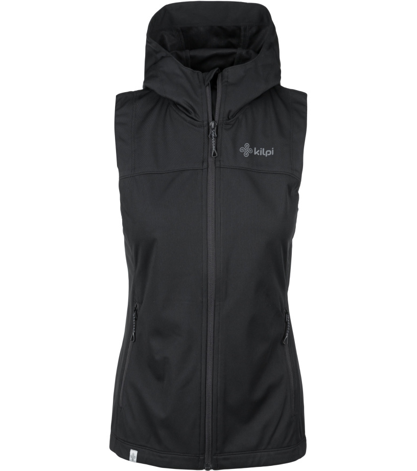 KILPI Dámská outdoorová vesta - větší velikosti PAMIR-W KLX045KIBLK Černá 50