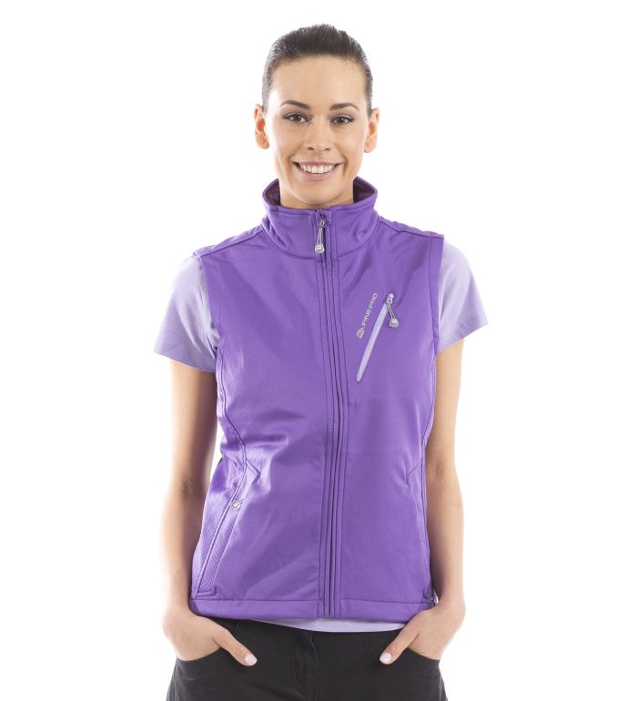 ALPINE PRO FANIS Dámská vesta LVEC002804 fialová XS
