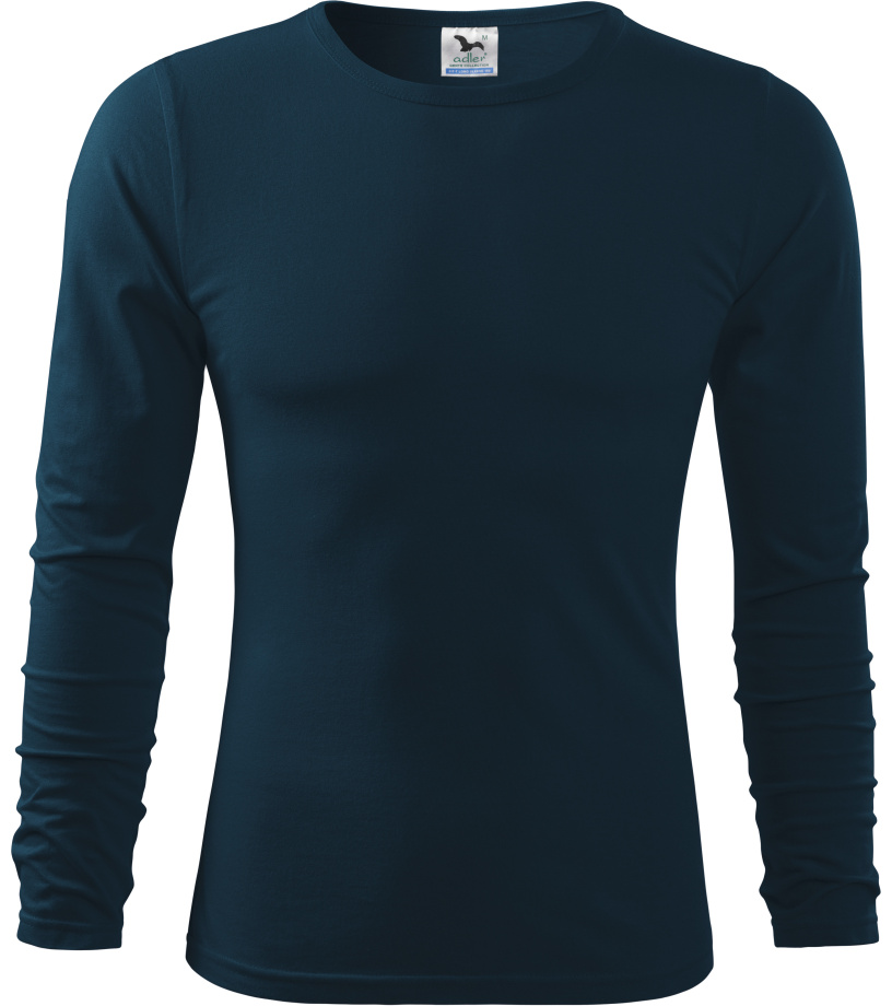 Pánské triko FIT-T Long Sleeve Malfini námořní modrá