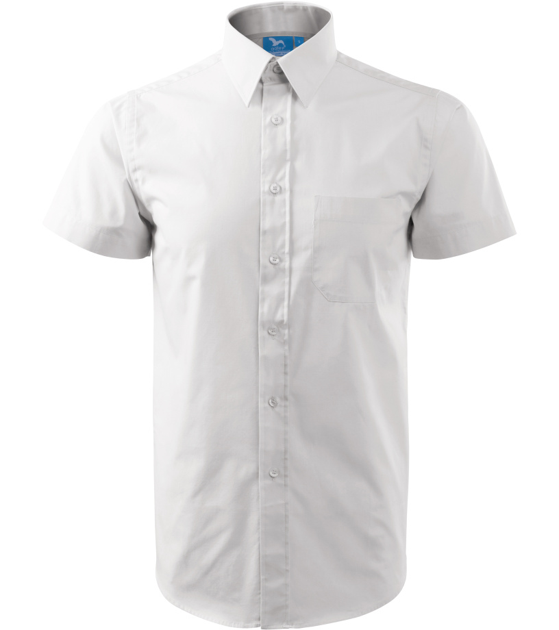 Pánská košile Shirt short sleeve Malfini bílá