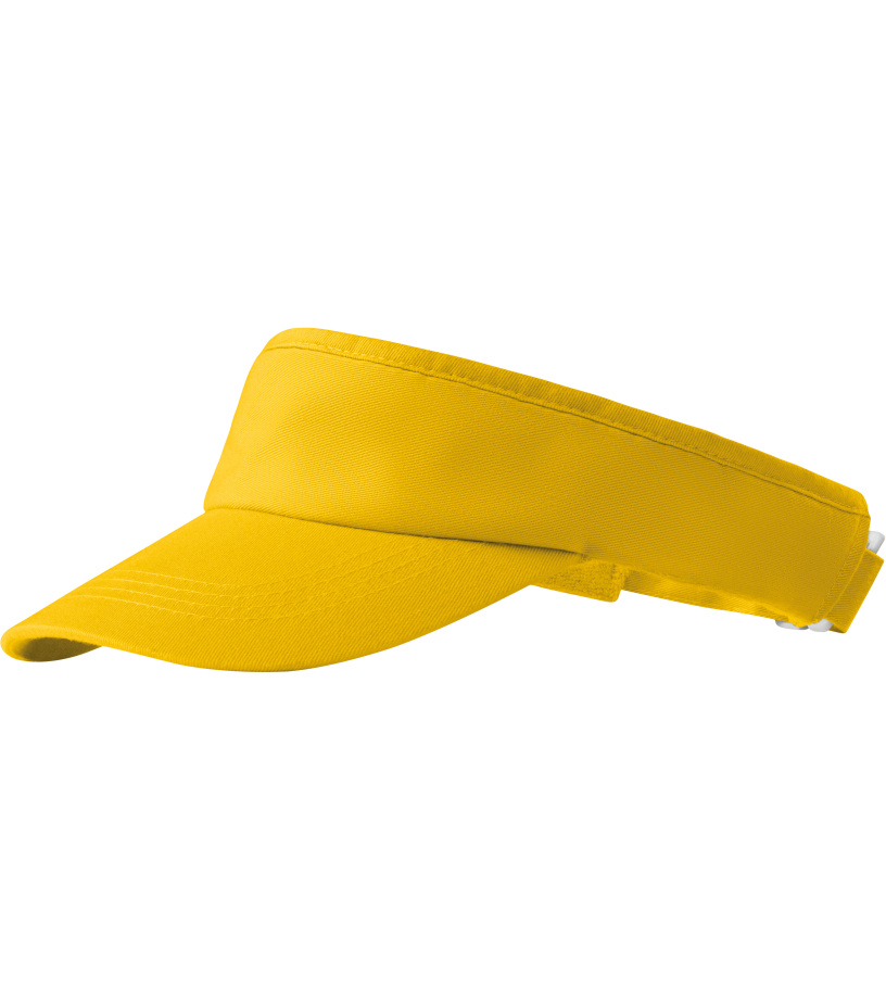 Čepice Sunvisor Malfini žlutá