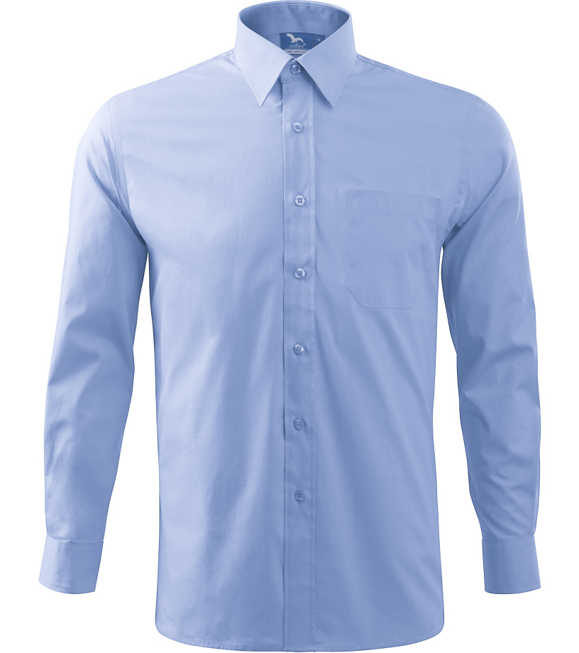 Pánská košile Shirt long sleeve Malfini nebesky modrá
