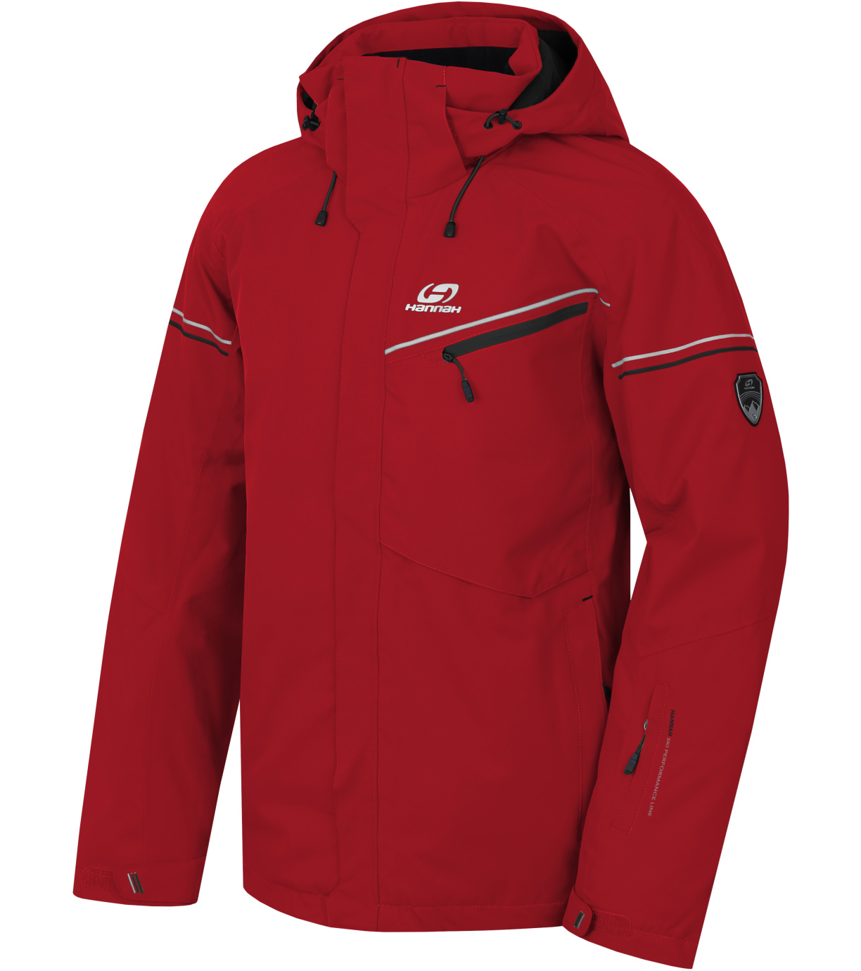 Hannah Marrim Pánská lyžařská bunda 10014771HHX high risk red (black) XXL.