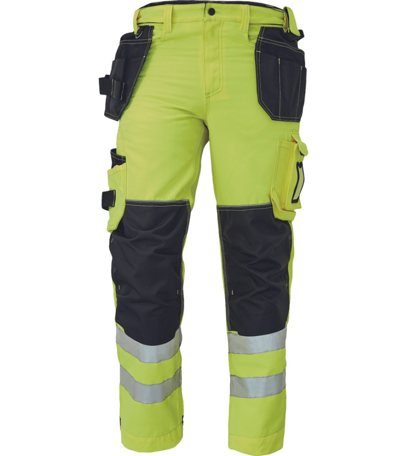 Knoxfield Knoxfield 310 Fl Pánské pracovní HI-VIS kalhoty 03020373 žlutá 48.