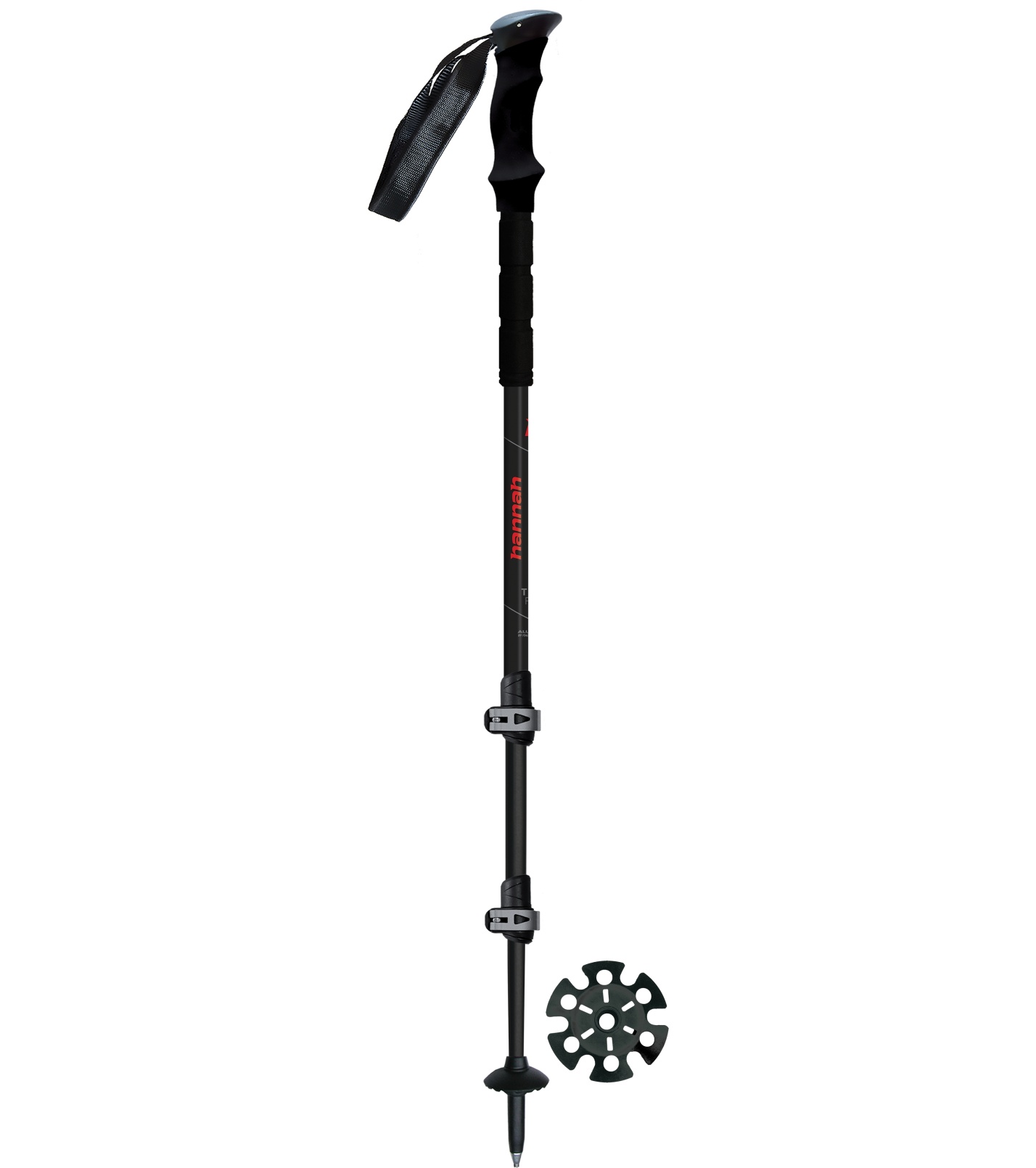 Hannah Trek Pro Fl Trekové hole 10028287HHX Anthracite (red)