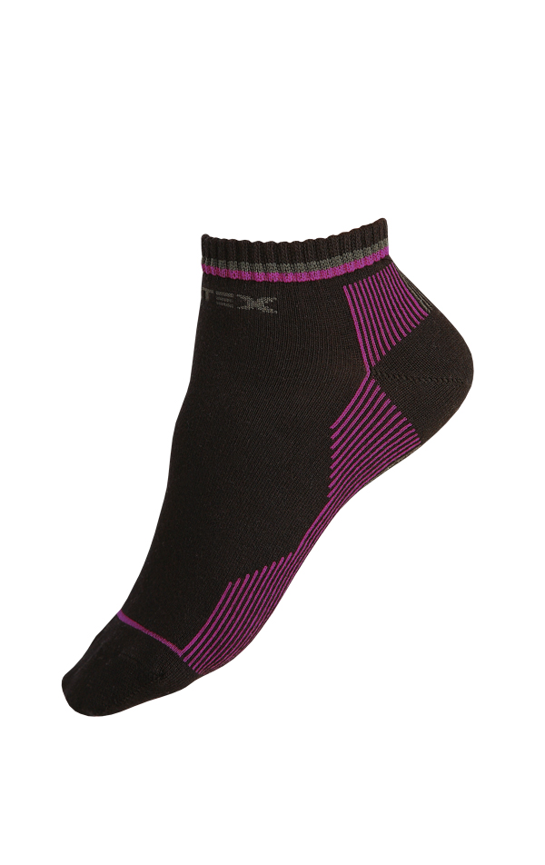 Sportovní ponožky polovysoké 99637 LITEX růžová