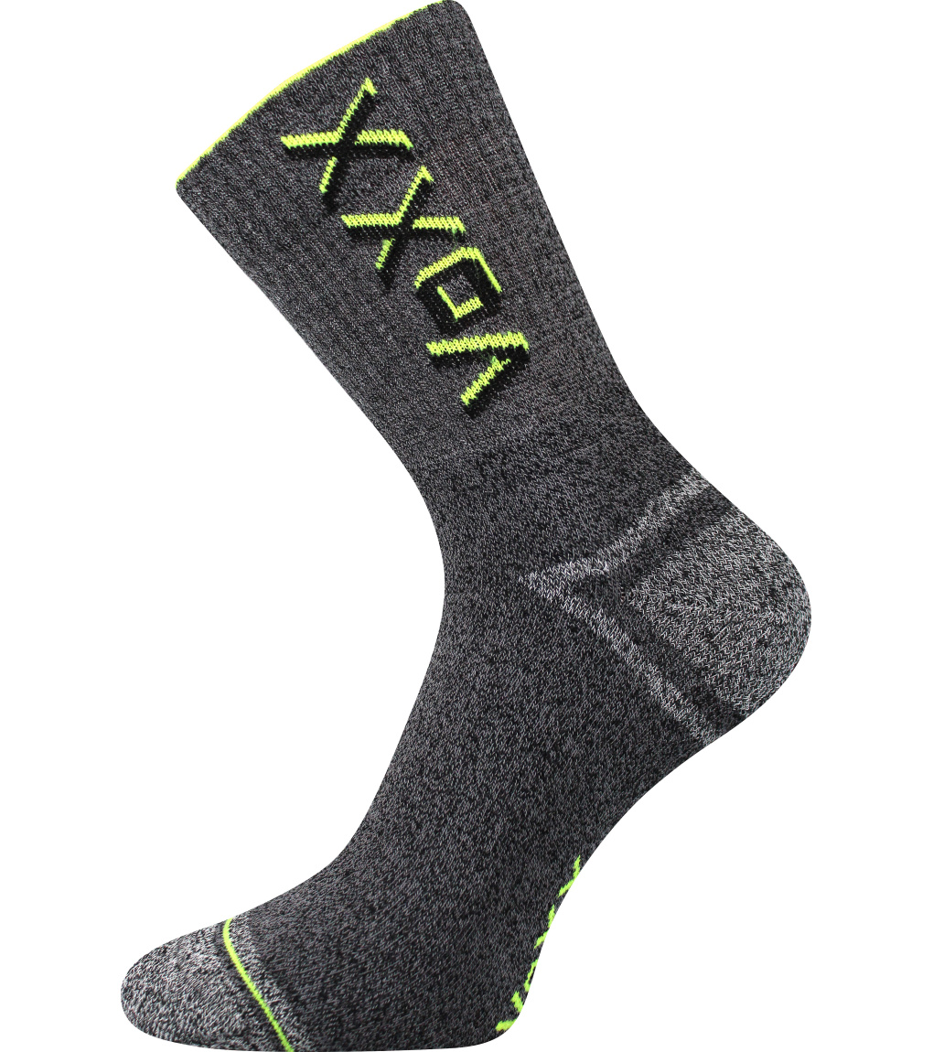 Unisex froté ponožky Hawk Voxx neon žlutá