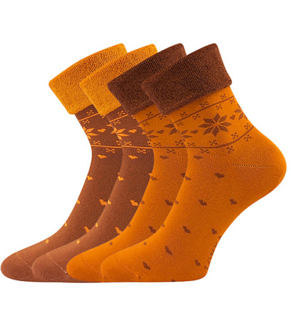 Lonka Frotana Dámské teplé ponožky - 2 páry BM000000861800102718 ginger 35-38 (23-25)
