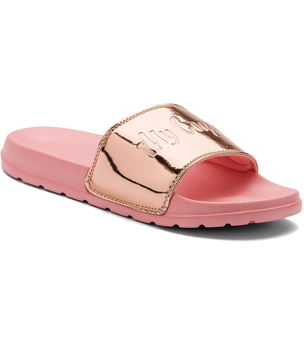 Coqui Cleo Dámské pantofle 7062 Powder pink/Metallic pink 39
