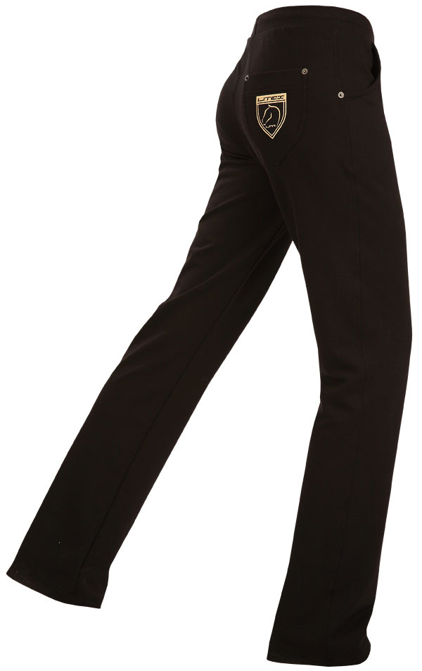 Kalhoty dámské dlouhé do pasu J1018 LITEX černá