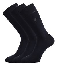 Pánské společenské ponožky - 3 páry Mopak Lonka tmavě modrá