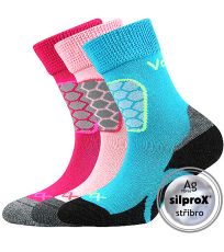 Dětské outdoorové ponožky - 3 páry Solaxik Voxx