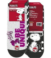 Dámské kotníkové ponožky - 2 páry Peanuts Peanuts