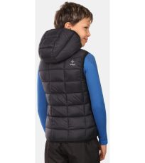 Chlapecká zateplená vesta TOMM-JB KILPI Černá