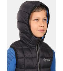 Chlapecká zateplená vesta TOMM-JB KILPI Černá