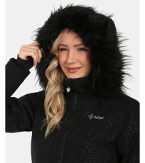 Dámská lyžařská bunda s vyhříváním LENA-W KILPI Černá