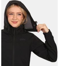 Dámská softshellová bunda - větší velikosti RAVIA-W KILPI Černá