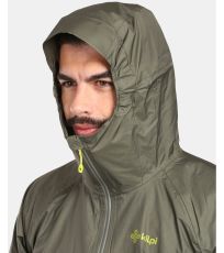 Pánská hardshellová bunda HURRICANE-M KILPI Zelená