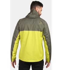 Pánská hardshellová bunda HURRICANE-M KILPI Zelená