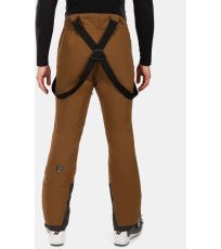 Pánské lyžařské kalhoty METHONE-M KILPI Hnědá