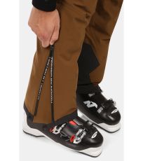 Pánské lyžařské kalhoty - větší velikosti METHONE-M KILPI Hnědá