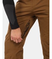 Pánské lyžařské kalhoty - větší velikosti METHONE-M KILPI Hnědá