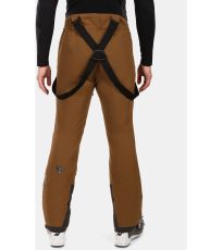 Pánské lyžařské kalhoty - větší velikosti METHONE-M KILPI Hnědá