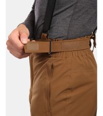 Pánské lyžařské kalhoty - větší velikosti MIMAS-M KILPI Hnědá