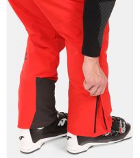 Pánské lyžařské kalhoty - větší velikosti MIMAS-M KILPI Červená