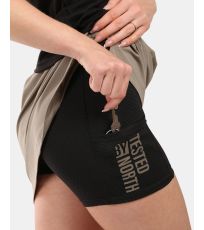 Dámská outdoorová sukně 2v1 NINA-W KILPI Khaki