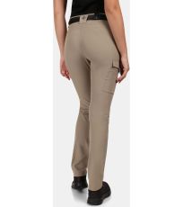 Dámské outdoorové kalhoty - větší velikosti BELVELA-W KILPI Khaki