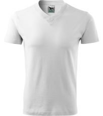 Unisex triko Heavy V-neck 160 Malfini bílá