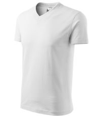 Unisex triko Heavy V-neck 160 Malfini bílá