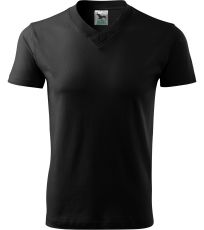 Unisex triko Heavy V-neck 160 Malfini černá