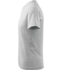 Unisex triko Heavy V-neck 160 Malfini světle šedý melír