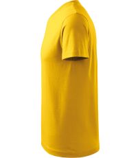 Unisex triko Heavy V-neck 160 Malfini žlutá
