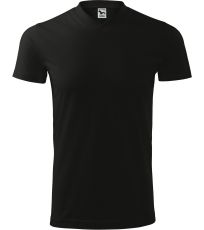 Unisex triko Heavy V-neck Malfini černá