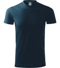 Unisex triko Heavy V-neck Malfini námořní modrá