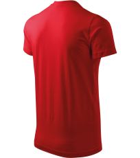 Unisex triko Heavy V-neck Malfini červená