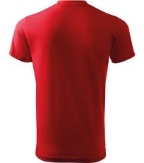 Unisex triko Heavy V-neck Malfini červená