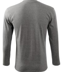 Unisex triko Long Sleeve Malfini tmavě šedý melír