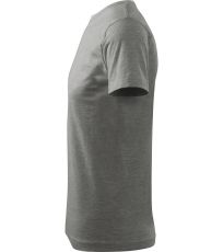 Unisex triko Basic Malfini tmavě šedý melír