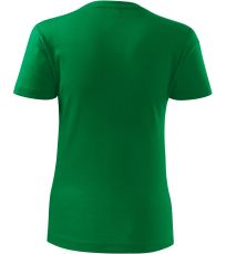 Dámské triko Classic New Malfini středně zelená