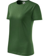 Dámské triko Basic 160 Malfini lahvově zelená