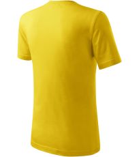 Dětské triko Classic New Malfini žlutá