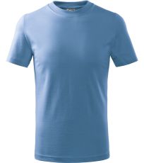 Dětské triko Basic Malfini nebesky modrá