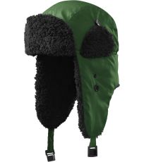 Čepice Furry Malfini lahvově zelená