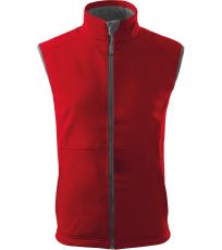 Pánská softshellová vesta Vision Malfini červená